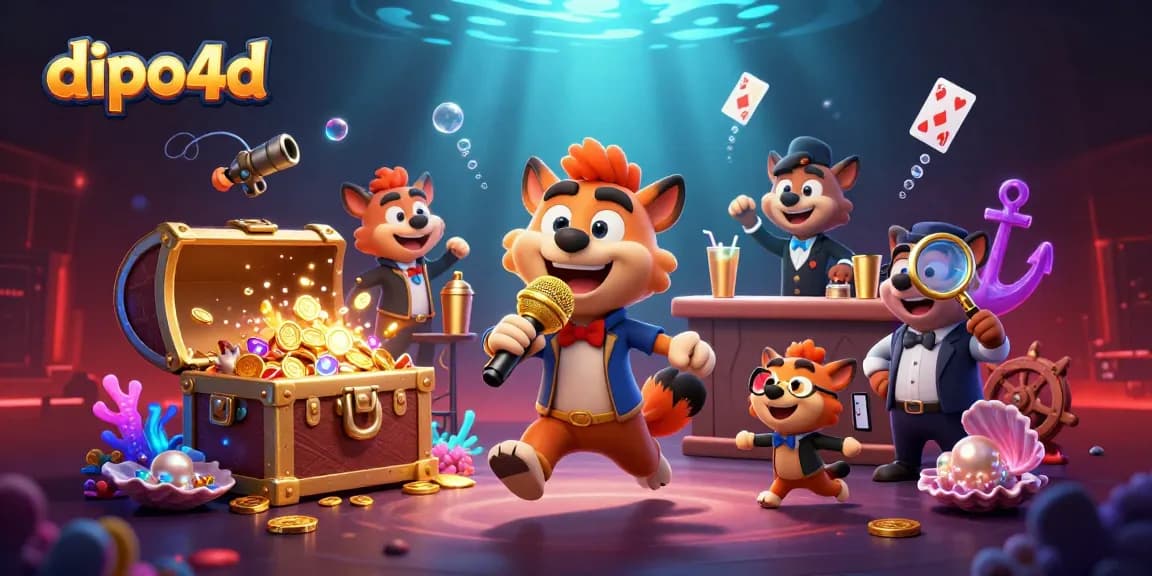 Engage with dipo4d by laughing at the hyena's casino antics while winning big!