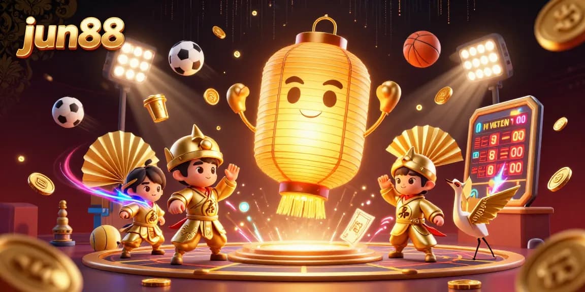 Experience thrilling gameplay with jun88's vibrant casino scene showcasing dynamic sports betting elements.