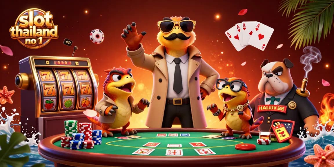Engage with slot thailand no 1 while three raptors in disguise attempt entry into a VIP casino lounge.