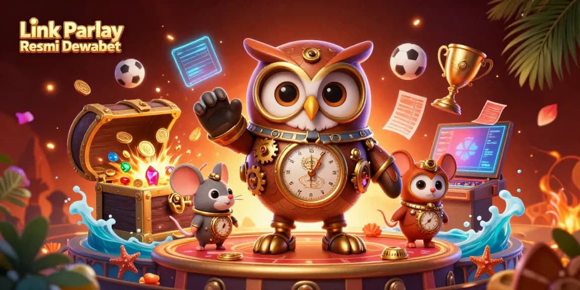 Place your bets with Link Parlay Resmi Dewabet in an exciting sports betting arena.