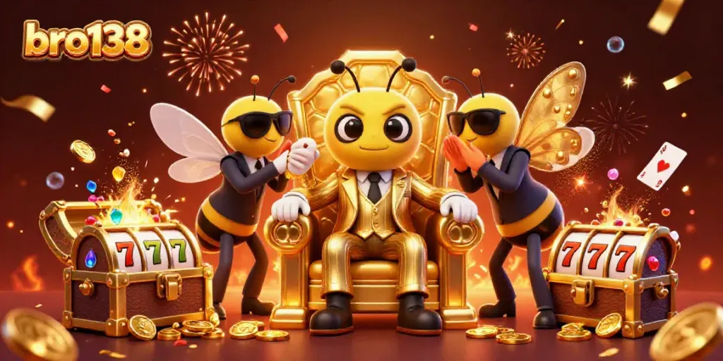 Engage with bro138's thrilling slots and jackpot experience in a vibrant casino environment.