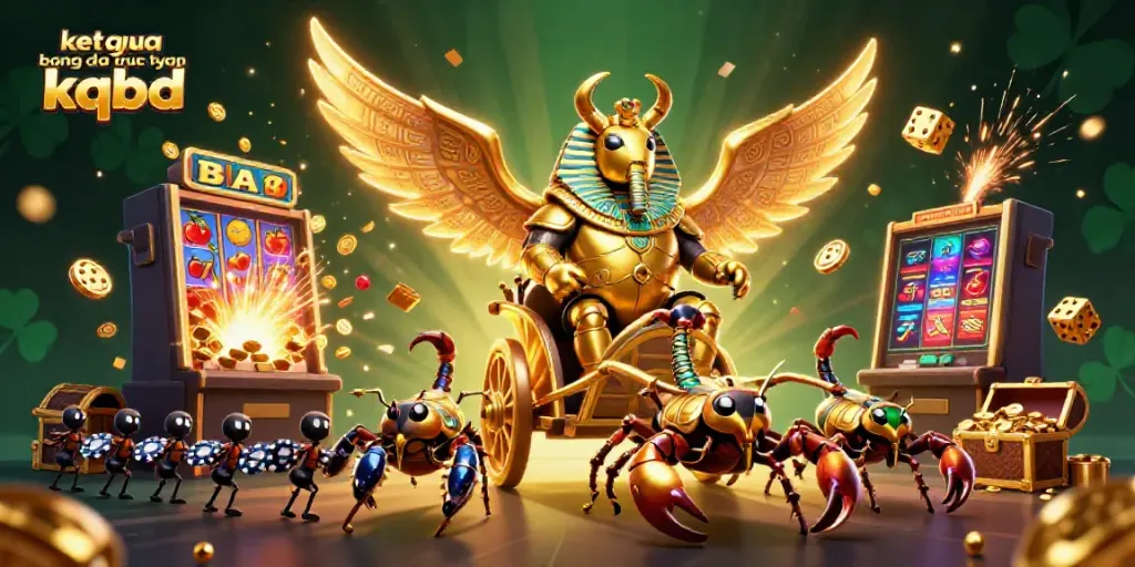 Engage with ket qua bong da truc tuyen kqbd through vibrant 3D casino action with epic characters and elements.