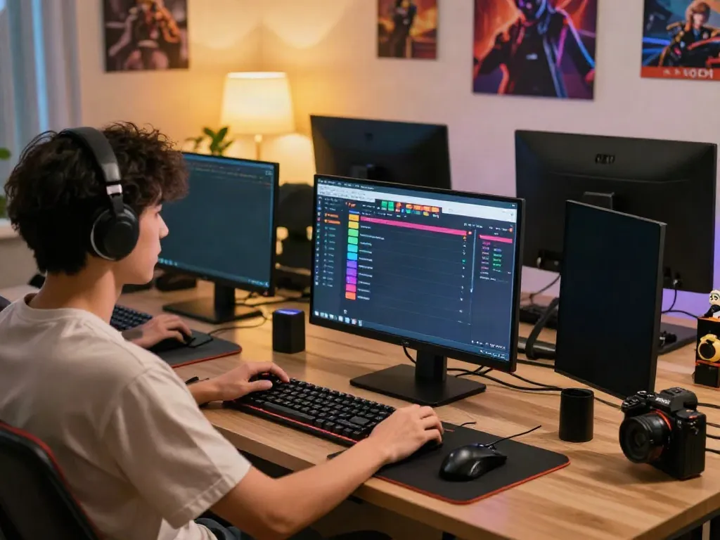 Pemain cirebontoto menikmati pengalaman taruhan online di ruang modern.