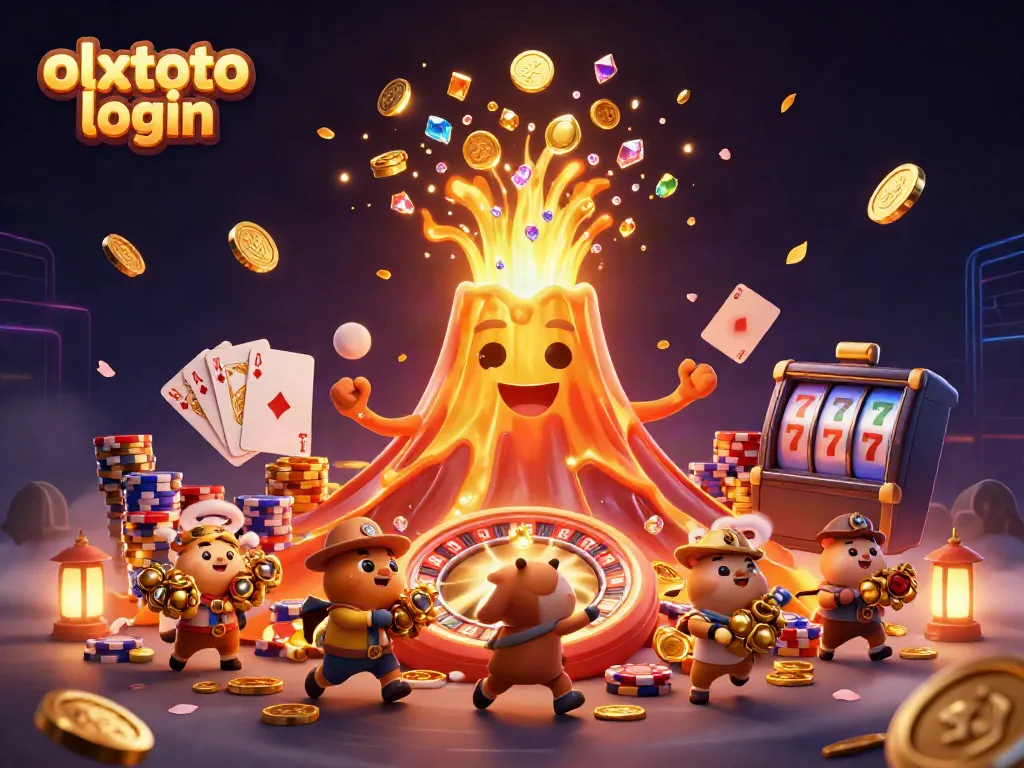 Experience olxtoto login with an exciting eruption of treasures and vibrant casino elements.