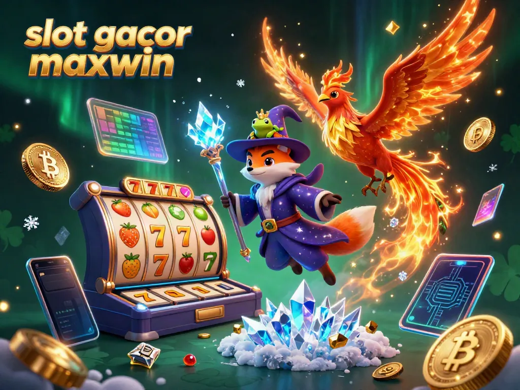Experience the excitement of slot gacor maxwin with vibrant 3D characters and dynamic gaming elements!