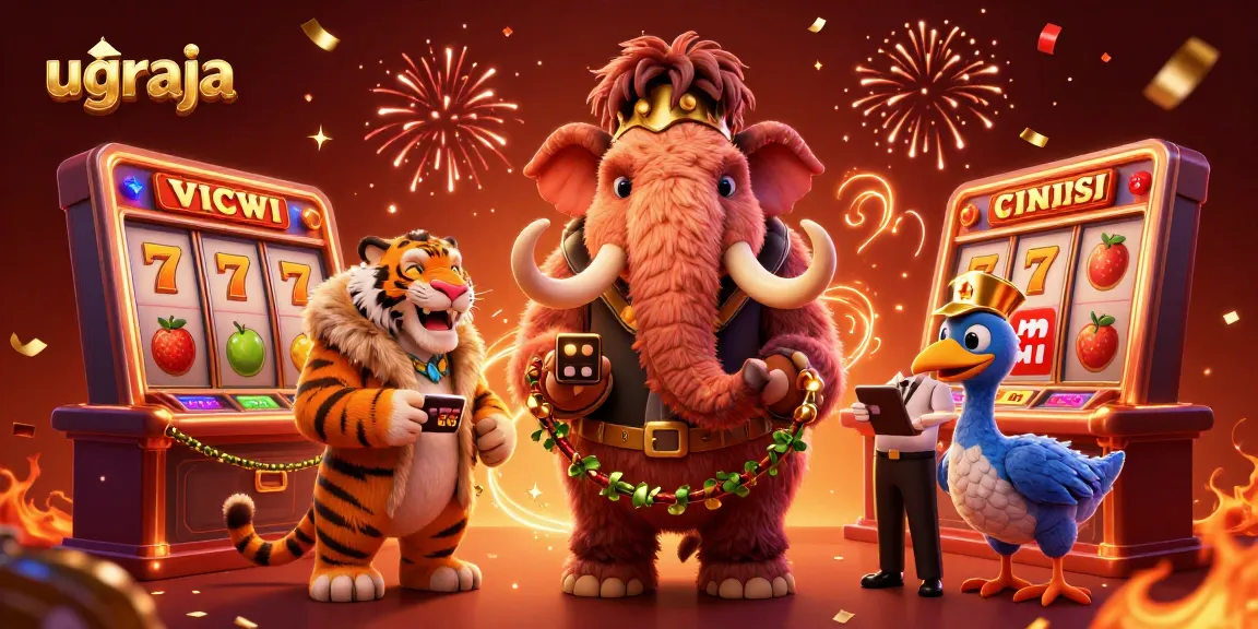 Raih jackpot di ugraja dengan bouncer mammoth, tamu harimau dan pelayan dodo!