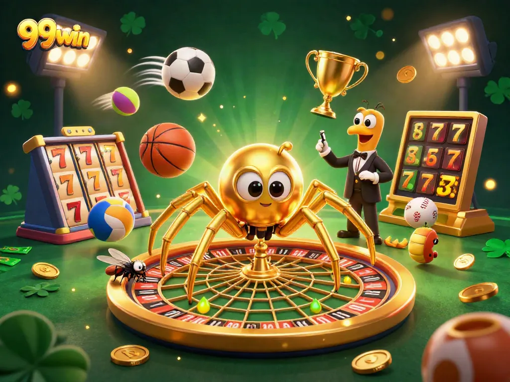 Experience thrilling gameplay at 99win with captivating slots and a dynamic roulette web scene.