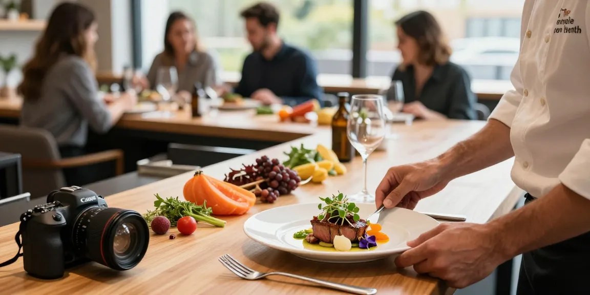 A gourmet dish at TrestleOnTenth showcasing Sydney303 Daftar culinary delights with vibrant ingredients and elegant presentation.