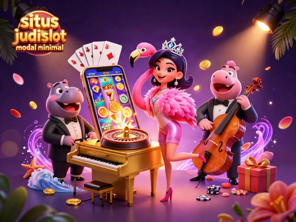 Experience the excitement of situs judi slot modal minimal with vibrant slot games and colorful casino elements.
