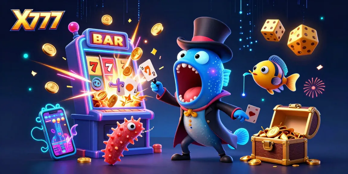 X777 app interface showcases immersive gameplay with vibrant slot machine highlights and animated jackpot elements.