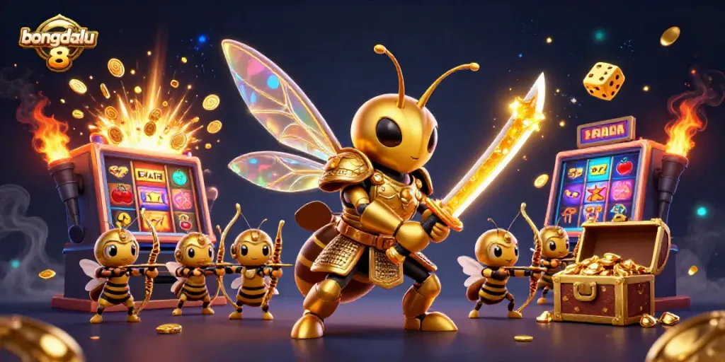 Experience thrilling wins with bongdalu 8 in this vibrant, action-packed casino scene.