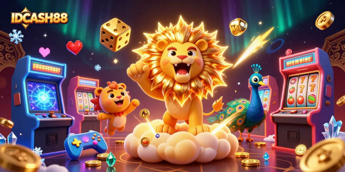 Engage with the thrilling slots at IDCASH88 featuring vibrant characters and dynamic game elements.