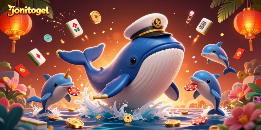 Experience thrilling gameplay with jonitogel's captivating sea-themed characters and dynamic casino elements.