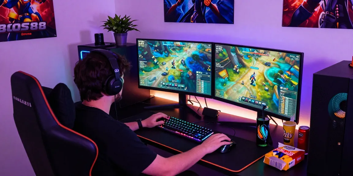 Pengalaman bermain BOS88 Online yang seru di ruang gaming modern dengan perangkat canggih