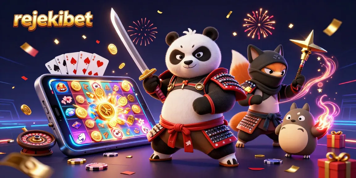 Experience thrilling wins with Rejekibet's engaging slot games and dynamic characters.