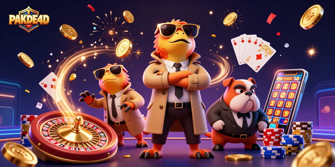 Experience thrilling wins at PAKDE4D while the raptors enter the casino in search of jackpots.