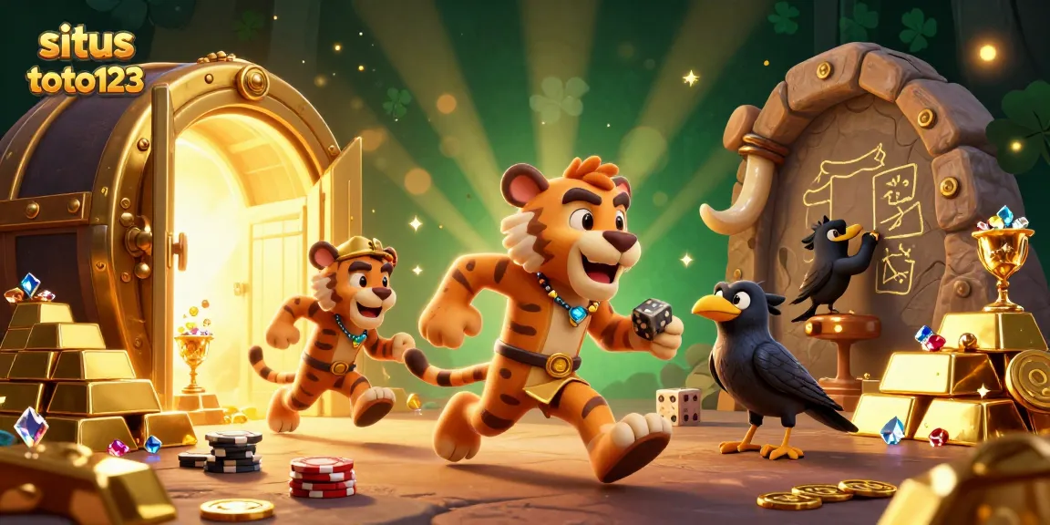 Experience situs toto123 with dynamic ancient casino action and sparkling treasures filling the scene.