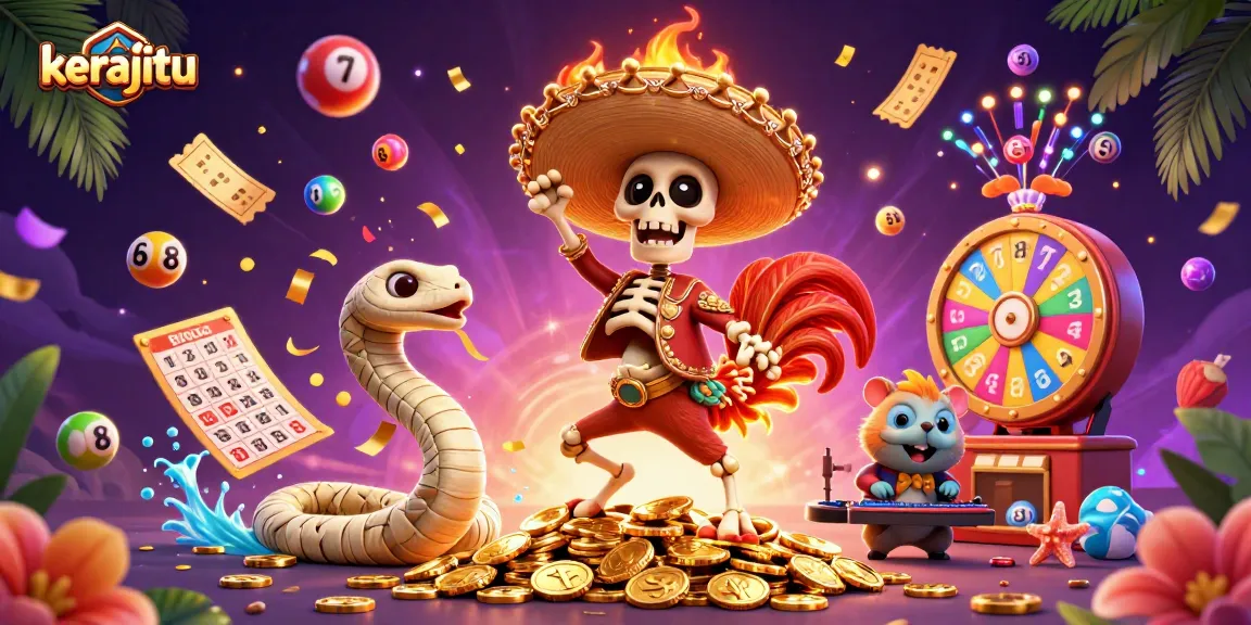 Memenangkan permainan di kerajitu dengan karakter unik seperti skeleton mariachi dan zombie hamster DJ.