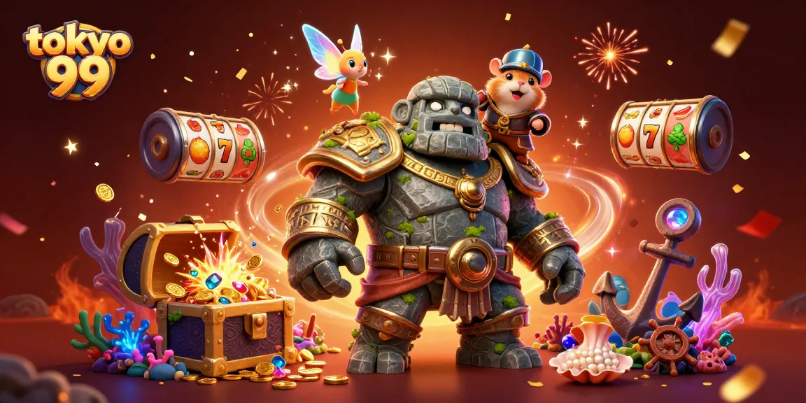 Menangkan jackpot besar di TOKYO99 dengan slot menyenangkan dan efek magis!