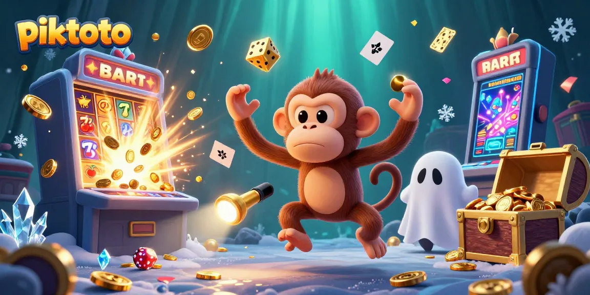 Menang bersama piktoto, simbol jackpot slot memukau dan jigsaw permainan memikat.