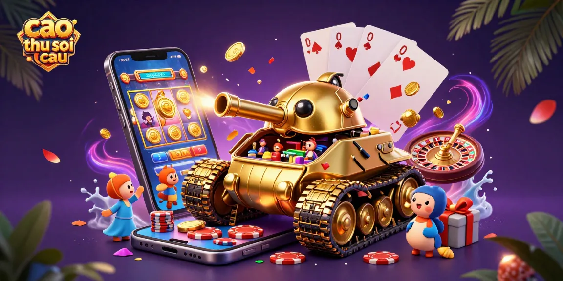 Catch winning strategies with cao thu soi cau showcased in a vibrant casino illustration filled with colorful gaming elements.