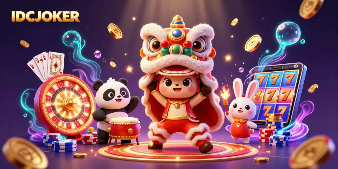 Experience exciting gameplay at IDCJOKER with vibrant slot games and dynamic casino elements.